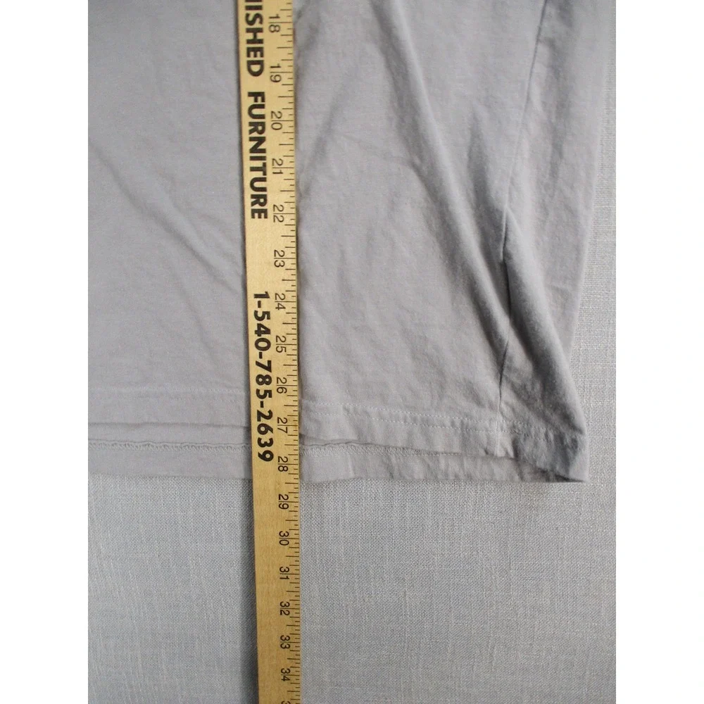 Adidas Mens Graphic T-Shirt Grey Box Logo Regular Fit Short‎ Sleeve Size M